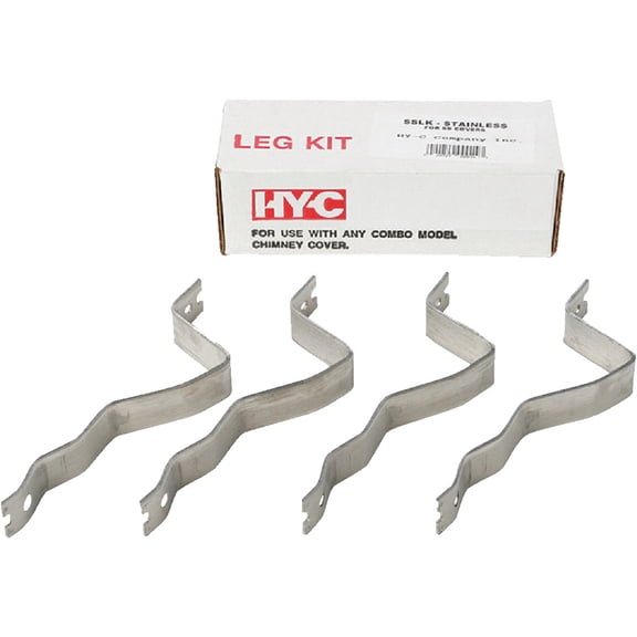 HY-C SCLK Chimney Cap Leg Kit, Stainless Steel
