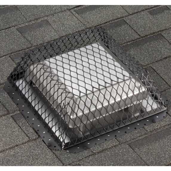 HY-Guard RVG1616G Black Galvanized-Steel Roof VentGuard (16" x 16")