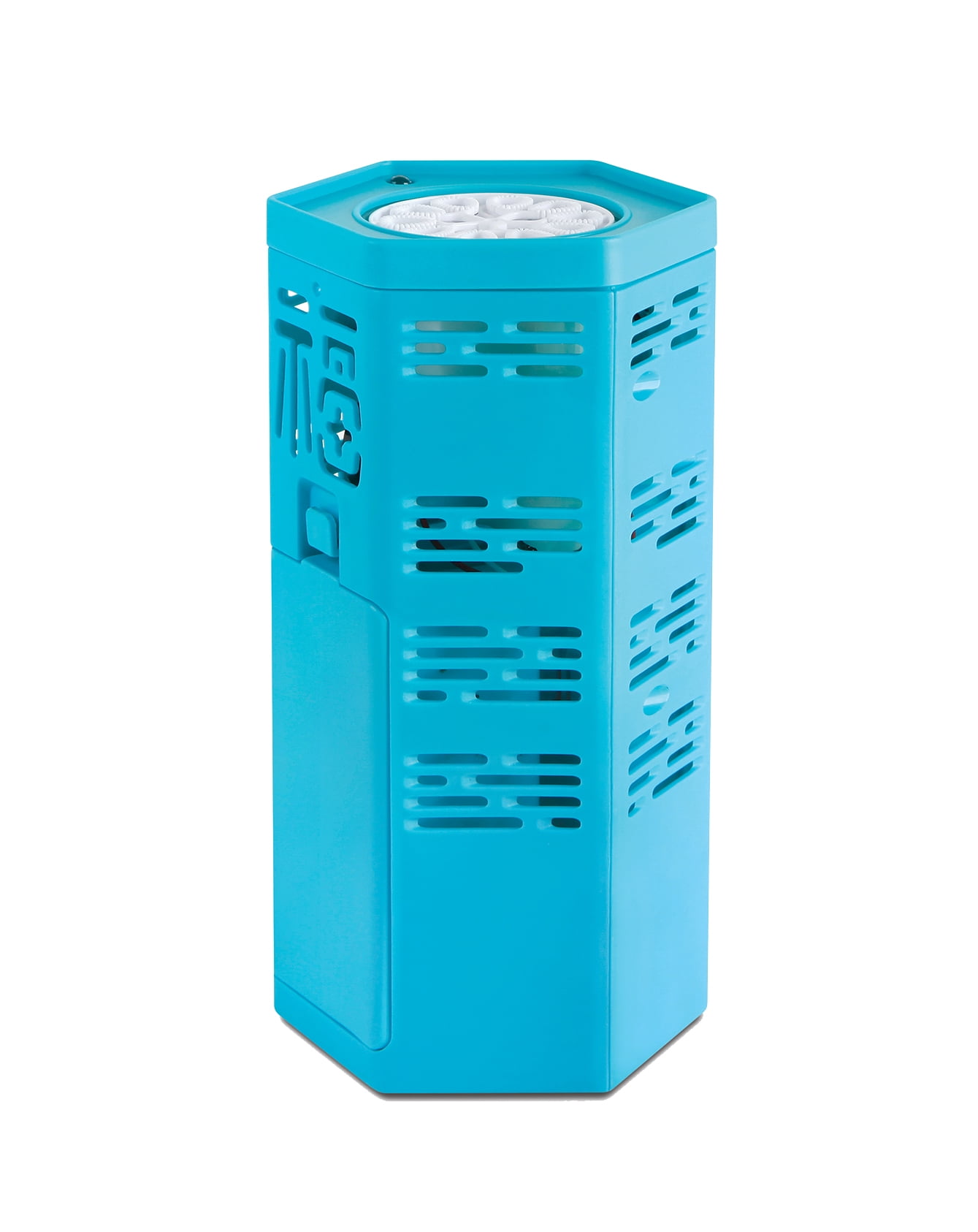 HY-IMPACT Bubble Rocket Launcher + Bubble Solution, LED Lights & Sounds, Launches Up to 10 Feet, 1000+ Bubbles Per Minute