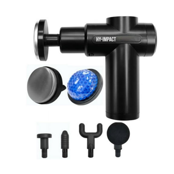 HY-IMPACT Hot Cold Relief Whole Body Deep Tissue Massager 6 Speed Cordless Lightweight LCD Display