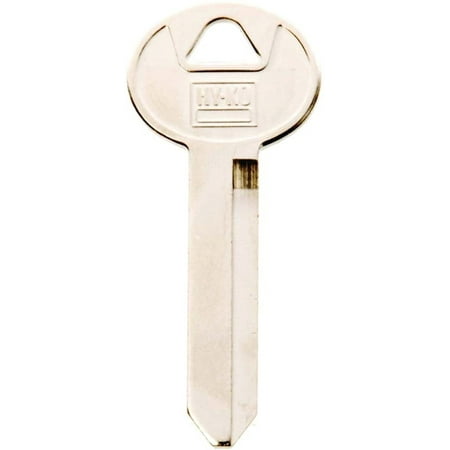 HY-KO 11010H50 Key Blank, Brass, Nickel, For: Ford Vehicle Locks