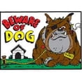 thumbnail image 1 of HY-KO 20542 Novelty Sign, BEWARE OF DOG, Red/Yellow Legend, 1 of 2