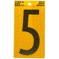 thumbnail image 1 of HY-KO 4" Yellow Self-Adhesive Reflective Number 5, 1 of 8