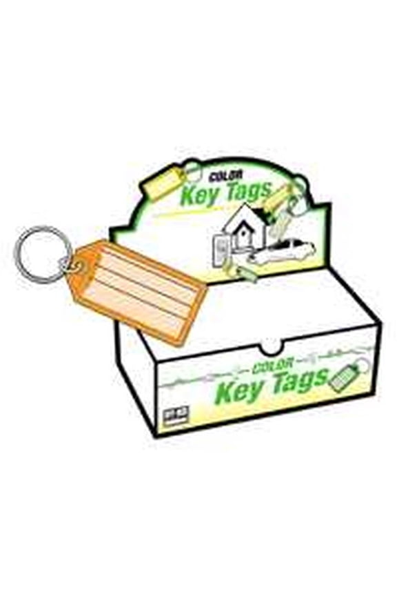 KB143-100 Key Identification Tag, Plastic