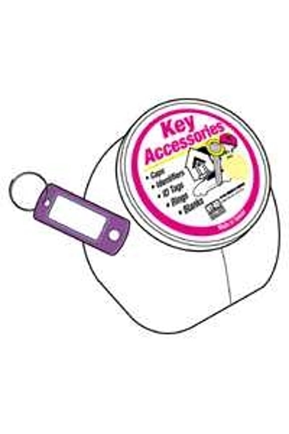 KT138 Key Identification Tag Plastic 75