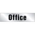 thumbnail image 1 of HY-KO Products 459 Office Self Adhesive Vinyl Graphic, 2" x 8", Black/Silver, 1 of 1