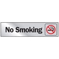 thumbnail image 1 of HY-KO Products 472 NO Smoking Self Adhesive Vinyl Graphic, 2" x 8", Red/Black, 1 of 1