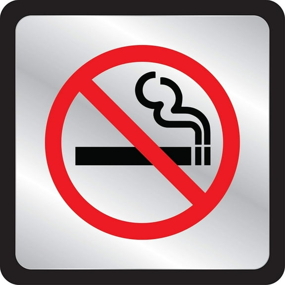 Hy-Ko No Smoking Symbol Plaque 495