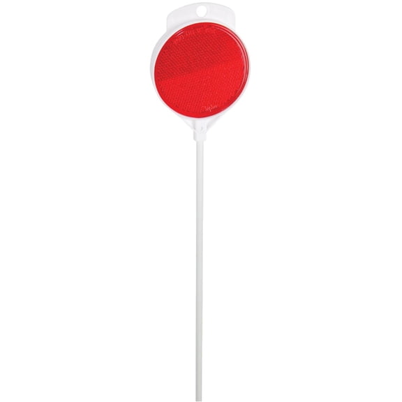 Hy-Ko Plastic Driveway Marker - Reflective - 48 in, Red