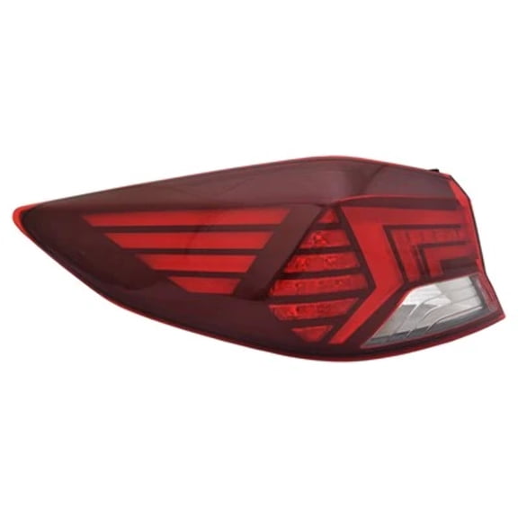 HY2804165 Rear Driver LED Tail Light Assembly for 19-20 Hyundai Elantra Sedan