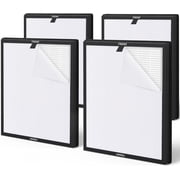 HY4866 Air Purifier Replacement Filter, H13 HEPA Filter Compatible MORENTO/YIOU/WESTHEY Air Purifier for Dust,Pet Dander, Smoke, Pollen, 4-Pack