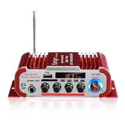 HY60 600W 2CHHifi Audio Home Digital Amplifiers Car Audio Bass Power Amplifier Mic FM USB SD Radio Subwoofer Speakers ,Multiple Applications