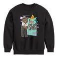 thumbnail image 1 of HYBRID APPAREL - Lewis Poster Boys' Graphic Long Sleeve Fleece Sweatshirt, 1 of 5