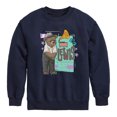 thumbnail image 1 of HYBRID APPAREL - Lewis Poster Boys' Graphic Long Sleeve Fleece Sweatshirt, 1 of 5