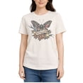thumbnail image 1 of HYBRID APPAREL - Papillon Butterfly Short Sleeve Graphic T-Shirt, 1 of 4