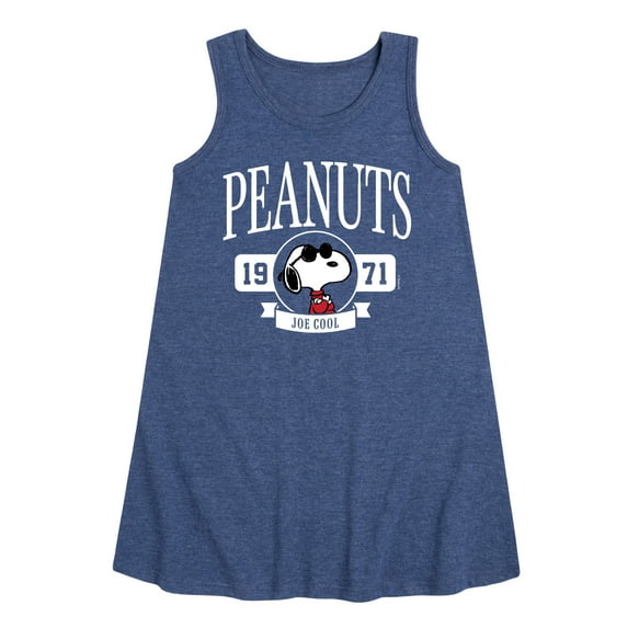 HYBRID APPAREL - Peanuts - Collegiate - Toddler & Youth Girls A-line Dress