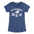 thumbnail image 1 of HYBRID APPAREL - Peanuts - Outdoorsy Snoopy - Toddler & Youth Girls Short Sleeve Graphic T-Shirt, 1 of 5