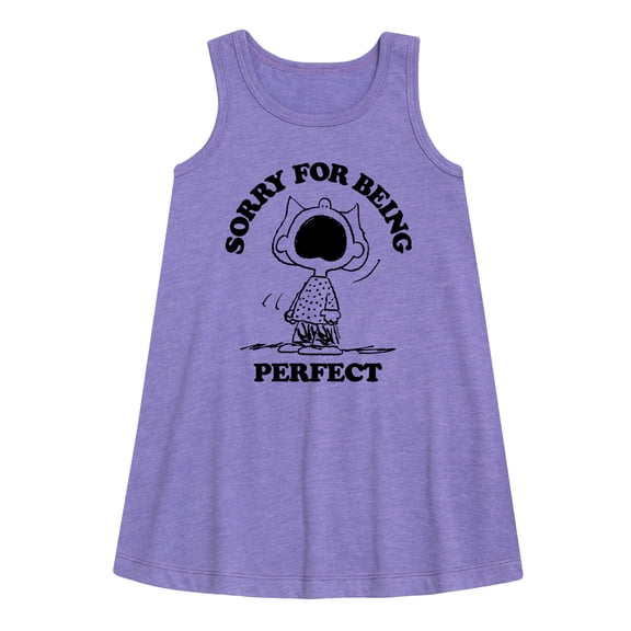 HYBRID APPAREL - Peanuts - Sally Perfect - Toddler & Youth Girls A-line Dress