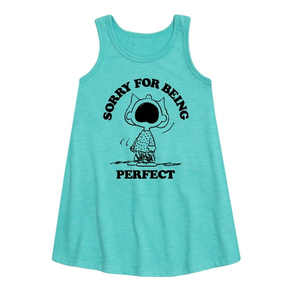 HYBRID APPAREL - Peanuts - Sally Perfect - Toddler & Youth Girls A-line Dress