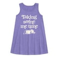 thumbnail image 1 of HYBRID APPAREL - Peanuts - Taking Some Me Time - Toddler & Youth Girls A-line Dress, 1 of 4
