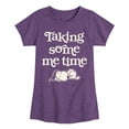 thumbnail image 1 of HYBRID APPAREL - Peanuts - Taking Some Me Time - Toddler & Youth Girls Short Sleeve Graphic T-Shirt, 1 of 5