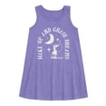 thumbnail image 1 of HYBRID APPAREL - Peanuts - Wake Up And Chase Dreams - Toddler & Youth Girls A-line Dress, 1 of 4