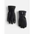 thumbnail image 1 of Ozark Trail Women's Hybrid Ski Gloves, Black Soot, S/M, 1 of 4