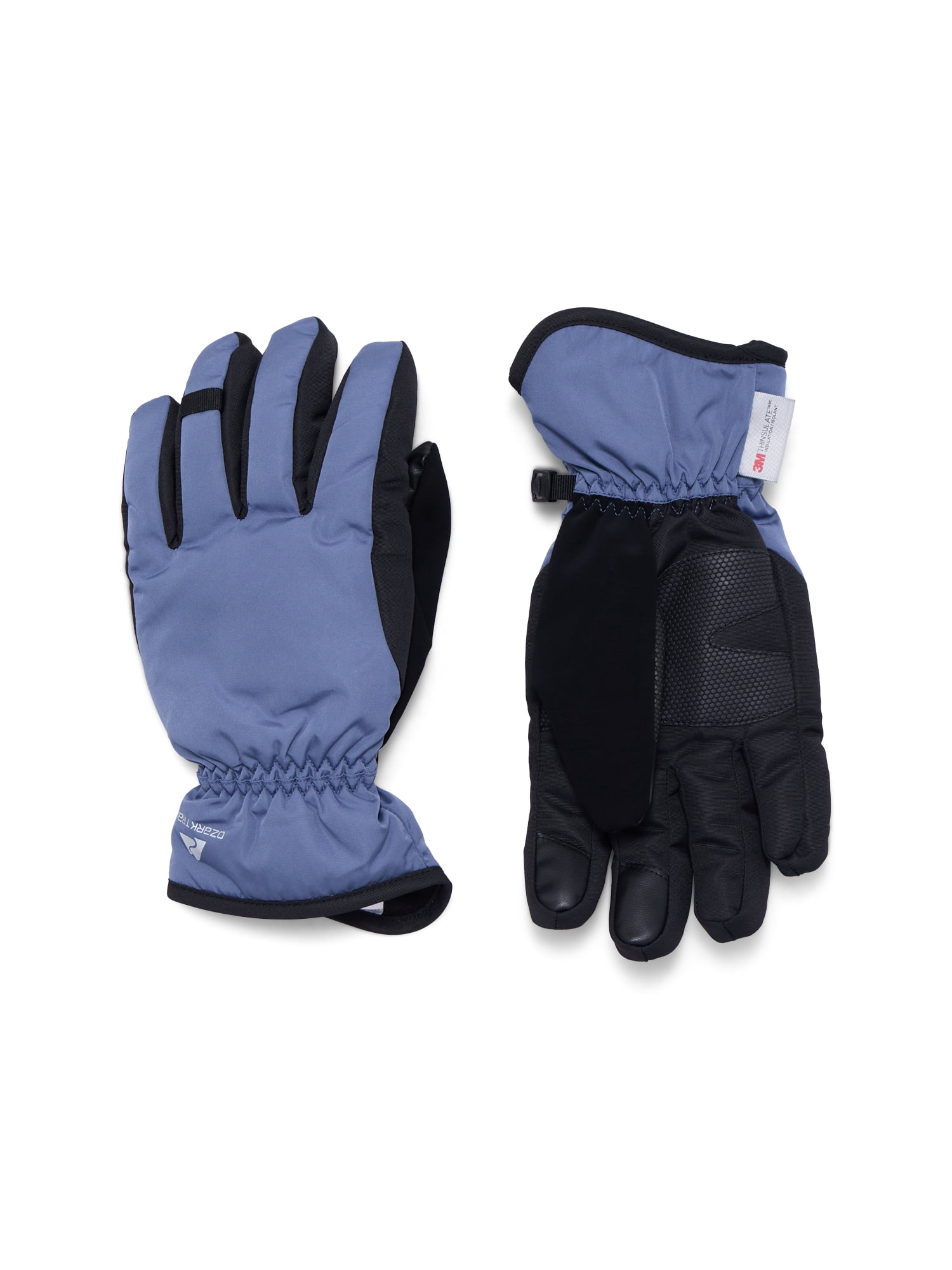 Ozark Trail Women's Hybrid Ski Gloves, Insignia Blue