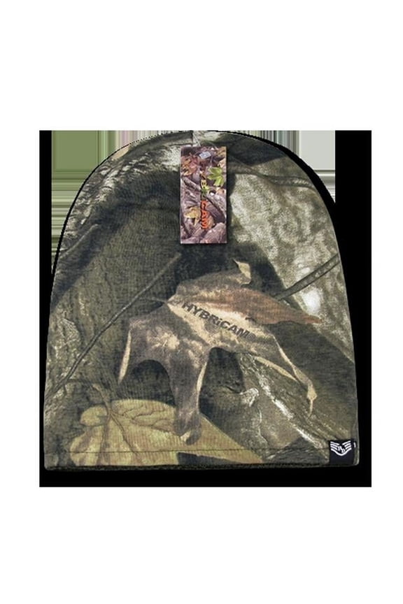 HYBRiCAM Reversible Beanie, Grey Bark