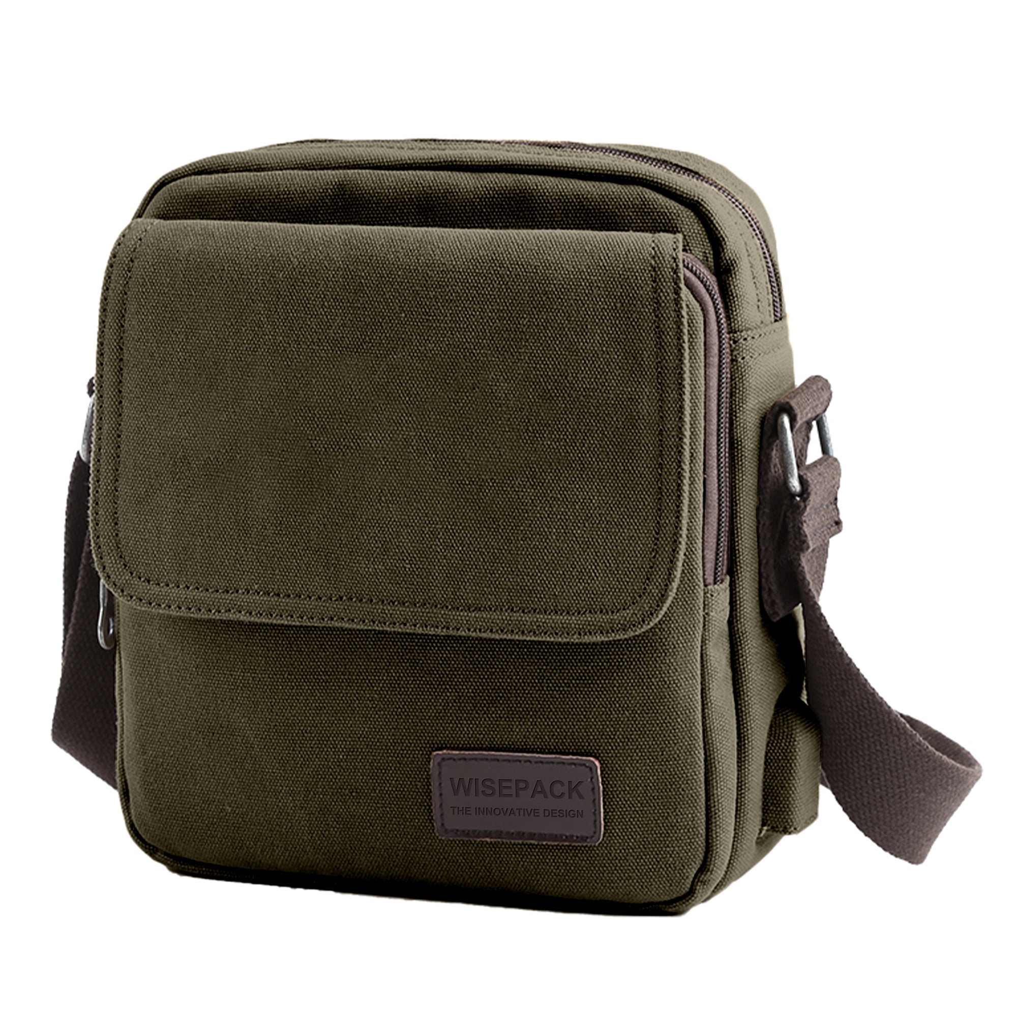 Unisex Crossbody Bag, Small Canvas Shoulder Pouch for Phone