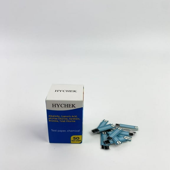 HYCHEK Test paper, chemical,150 Quick and Accurate Pool and Hot Tub Test Strips