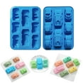 thumbnail image 1 of HYCSC Silicone Car Mold, 8-In-1 Car Silicone Cake Mold, Sports Car Silicone Cake Mousse Mold, 8 Cavity Car Handmade Bread Mold(2PCS), 1 of 7