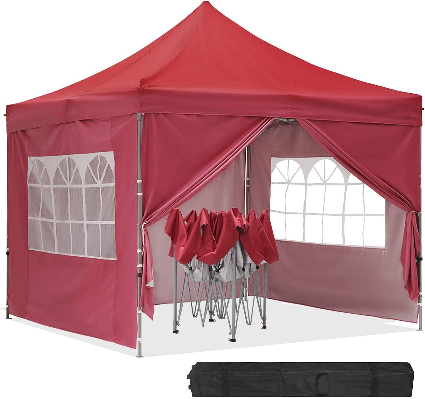 HYDParts 10x10 Feet Pop Up Backyard Canopy Tent, Instant Folding