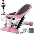HYDParts Mini Stepper, Stair Stepper with Resistance Band, Steppers