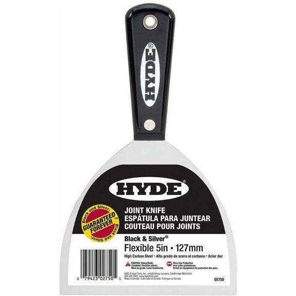Hyde Flex Joint Knife - Durable Flexible Blade - 5" Silver