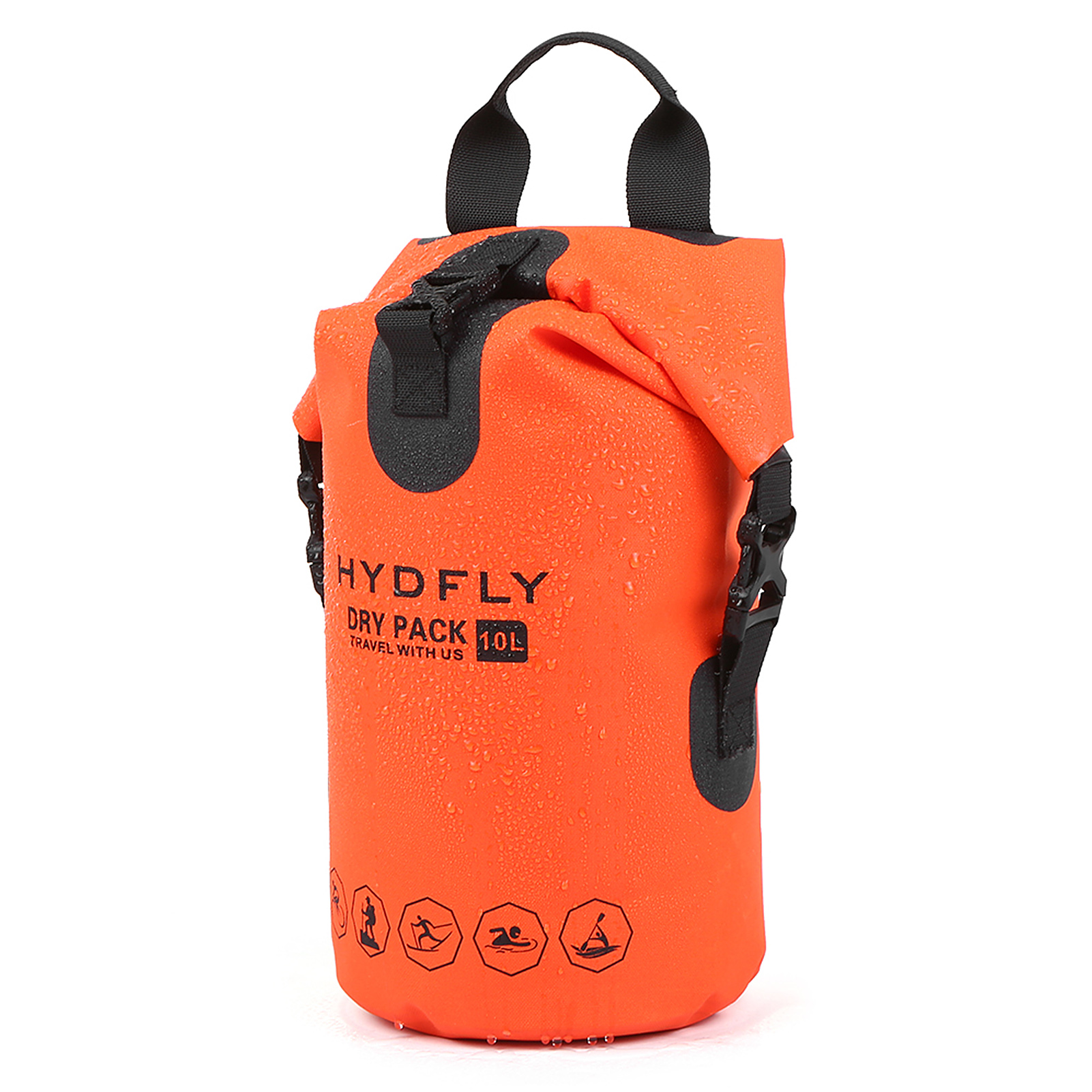 HYDFLY  Waterproof  Bag River Trekking  Roll-  Drifting Swimming    Bag 10L / 15L / 20L - image 1 of 7