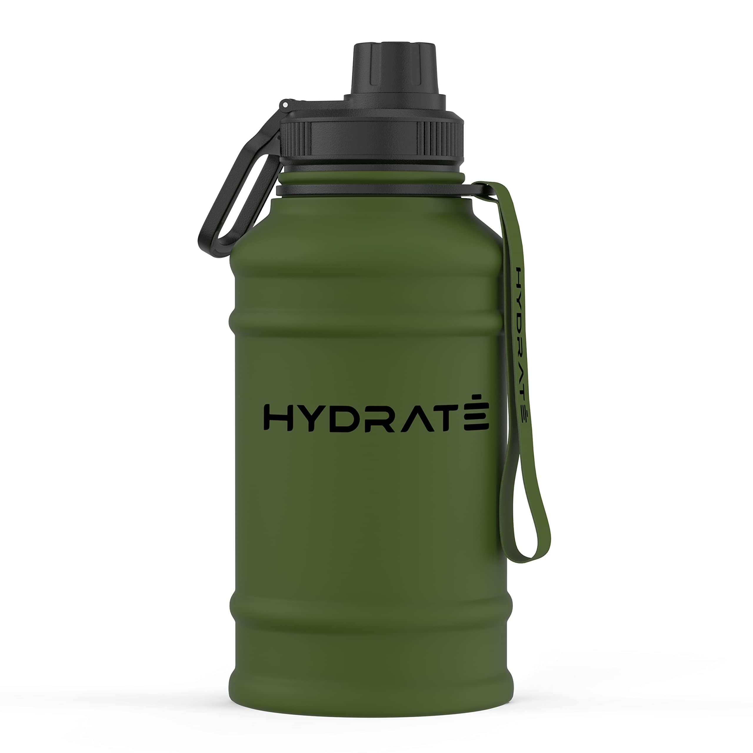HYDRATE 43 Oz Camo Stainless Steel Water Bottle BPA Free Metal Water