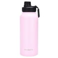thumbnail image 1 of HYDRATE Water Bottle Insulated - Stainless Steel 34oz Water Bottles - Large 1L Reusable Flask with Leak-Proof Design and Convenient Handle - Double Vacuum Insulated Water Bottle 34 oz, 1 of 6