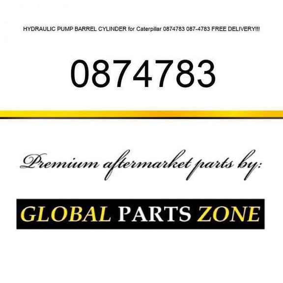 HYDRAULIC PUMP BARREL CYLINDER for Caterpillar 0874783 087-4783 FREE DELIVERY!!!