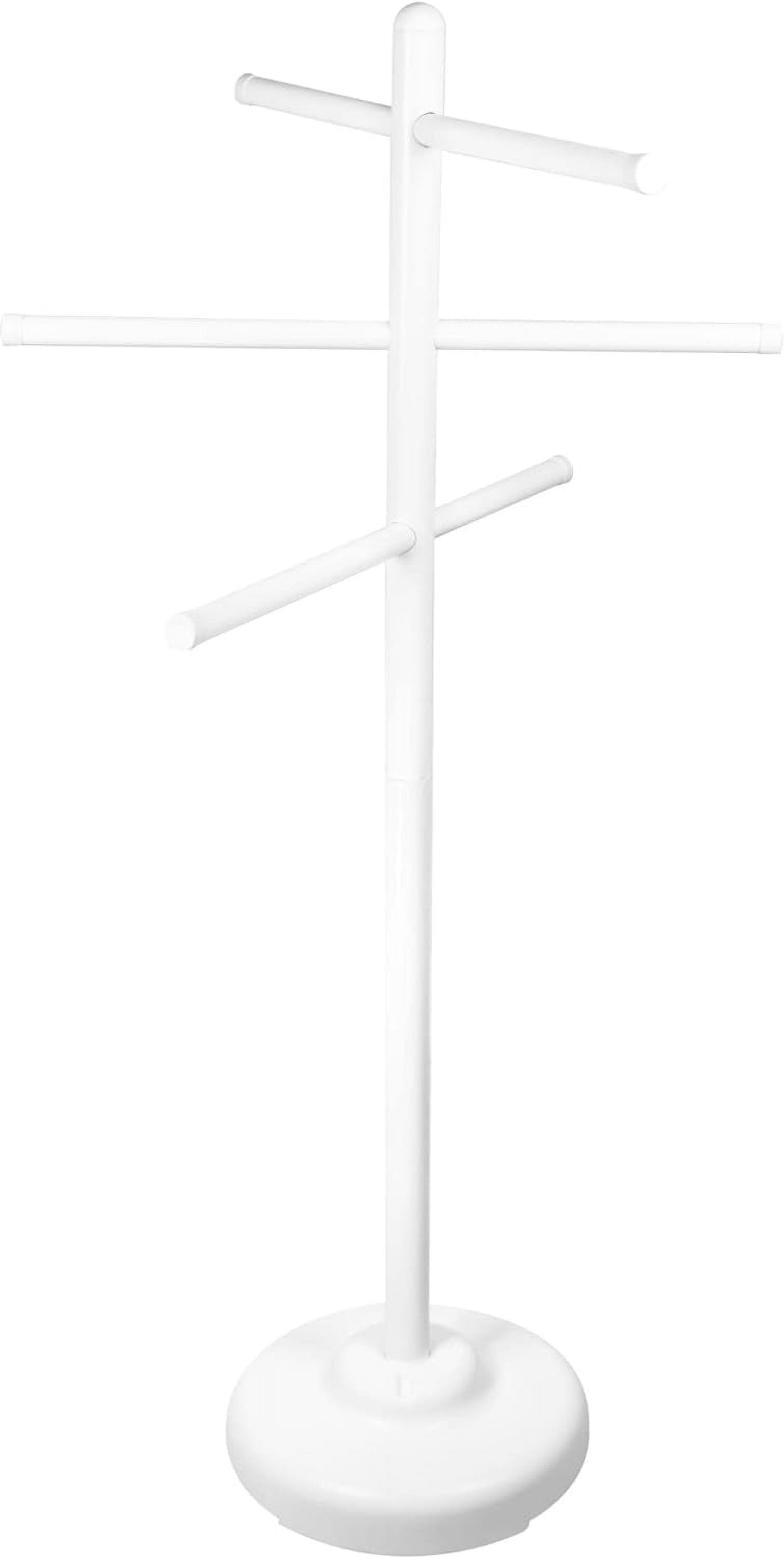 HYDROTOOLS 89032 Free Standing Poolside Adjustable-Towel Rack With ...