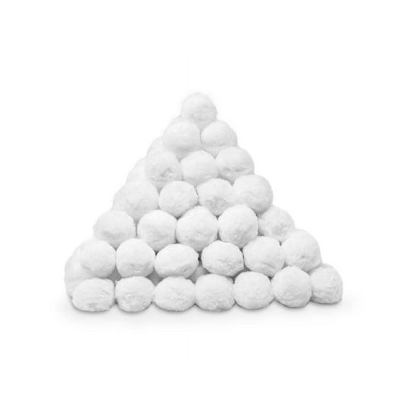 HYDROTOOLS By SWIMLINE Pool Filter Media Balls Upgrade Alternative For Sand & Glass | 1.5 lbs Replace 50 lbs Of Sand | Filtration Down To 3 Microns | Reusable Up To 5 Years | Sand Cartridge Filters