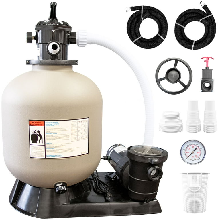 HYDROTOOLS by Swimline Pool Pump Sand Filter Combo, 19
