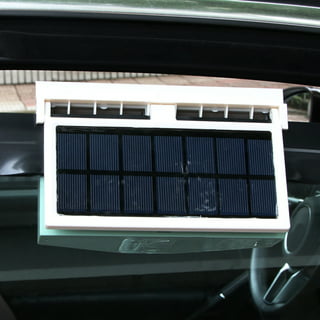 Air Vehicle Auto Window Exhaust Fan Solar Sun Power Car Cooler Cooling Fan