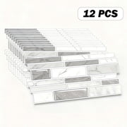 HYEASTR 12 Sheets Peel and Stick Tile Backsplash, 9.84 * 4.72in Marble Texture Look Self-Adhesive Tile Stickers for Kitchen, Bathroom, Counter Top