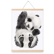HYEASTR Footprint Keepsake Frame, Memory Display Kit for Handprints and Pet Paws, DIY Shadow Kit for Home Decor, Gift for New Parents, Pet Owners, Families