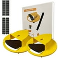 thumbnail image 1 of HYEASTR Mouse Trap Flip Lid Mice Rat Trap, 5 Gallon Bucket Compatible Mouse Catching Traps for Indoor/Outdoor, Automatic Reset Flip Trap Safe Reusable Bucket Lid Rat Traps - 2 Pack, 1 of 9