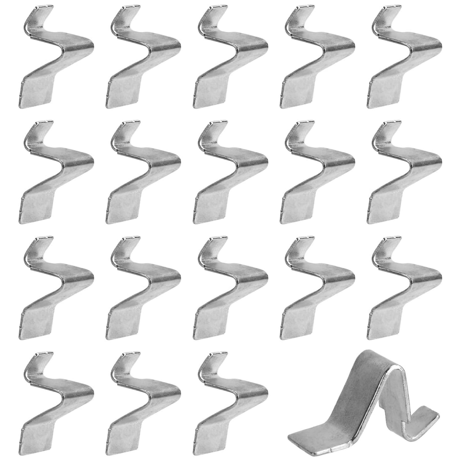 HYG Cabinet Shelf Clips 18 Pcs Metal Shelf Clips Removable Shelves ...