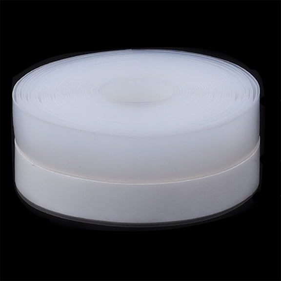 HYG Door Strip Bottom Draft Seal Insulation Tape Weather Stripping Seal Door Tape Silicone Door Draft Stopper Weatherproof Soundproof for Door Window Frame, 16.5 ft, Clear