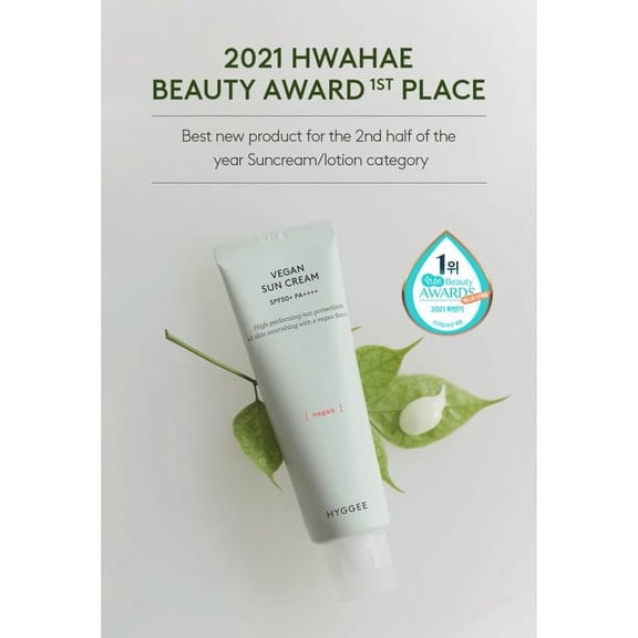 HYGGEE - Vegan Sun Cream SPF50+ PA++++ - 50ml