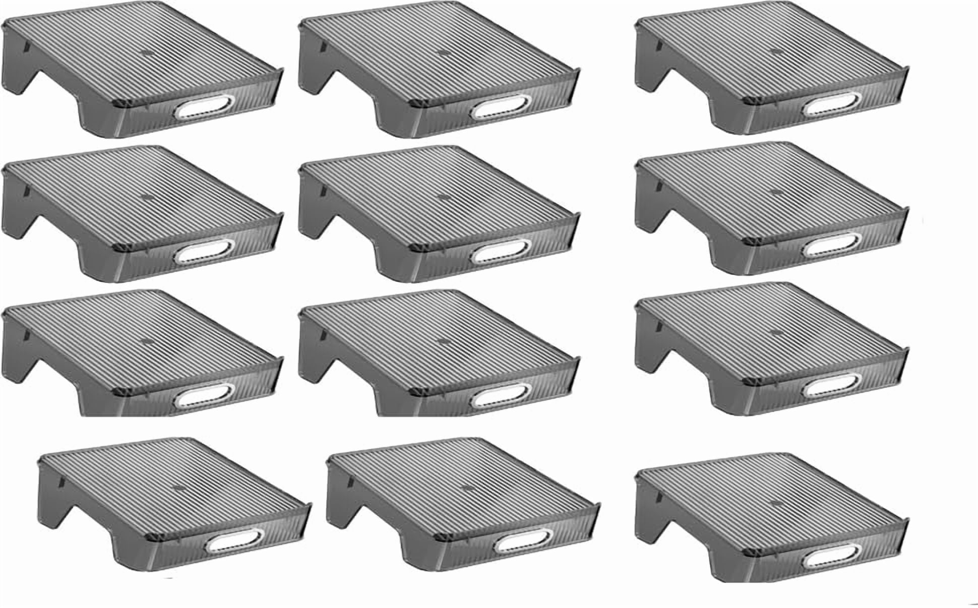 HYGRAD BUILT TO SURVIVE Double Layer Shoe Slots Organizer 9.84” X 9.05 ...